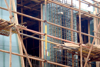 UPVC plastic wall formwork application