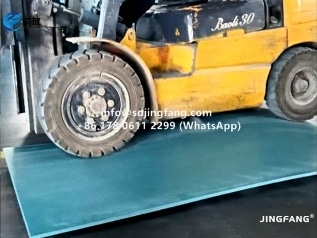 PVC formwork, strength testing