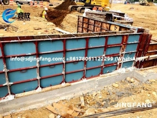 PVC wall formwork, China factory, Construction reusable ≥50  times