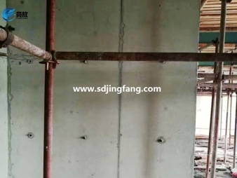 Plastic formwork panels