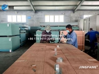 Plastic Plywood for Formwork, reuse ≥ 50 times, see our pallets packing