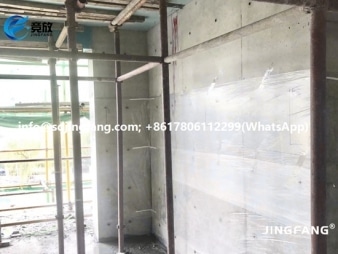 Plastic formwork panels