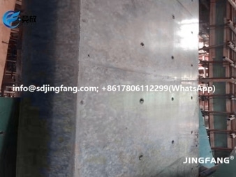 Plastic formwork panels