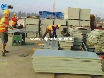 New PVC shuttering board